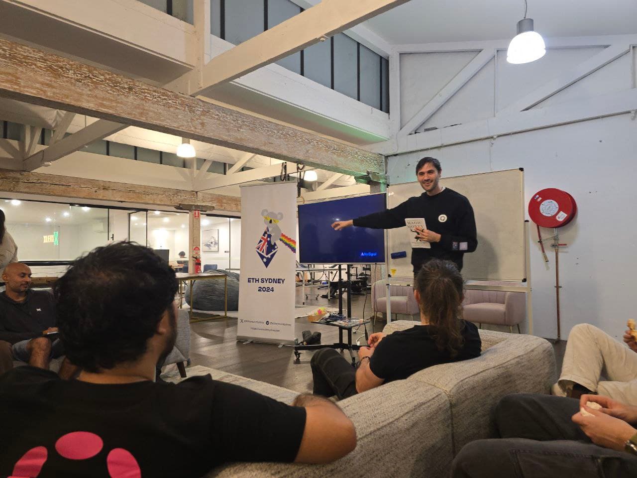 Our special guest Andrew Lunardi, author of Magic Money