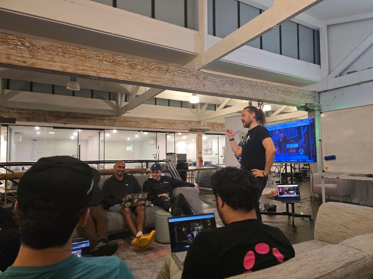 Rob from Pistols at Dawn sharing pre-launch duels demo