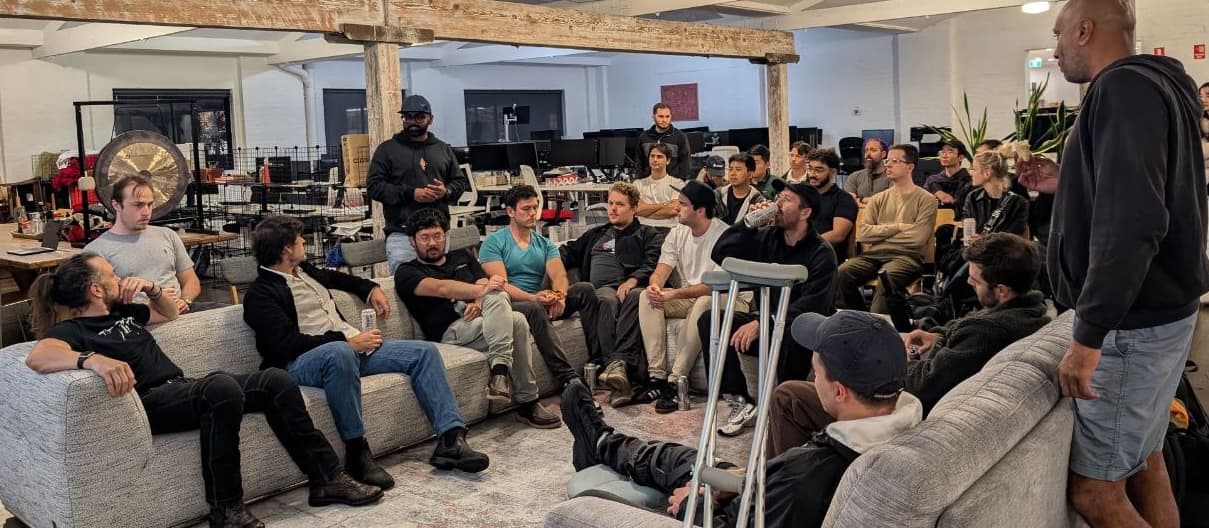 Sunil Tom Jose sharing the latest update about ETHSydney